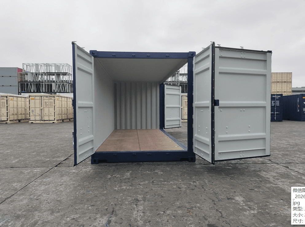 Kontener Morski One Way 2026r 20'OS open side - obrazek 4