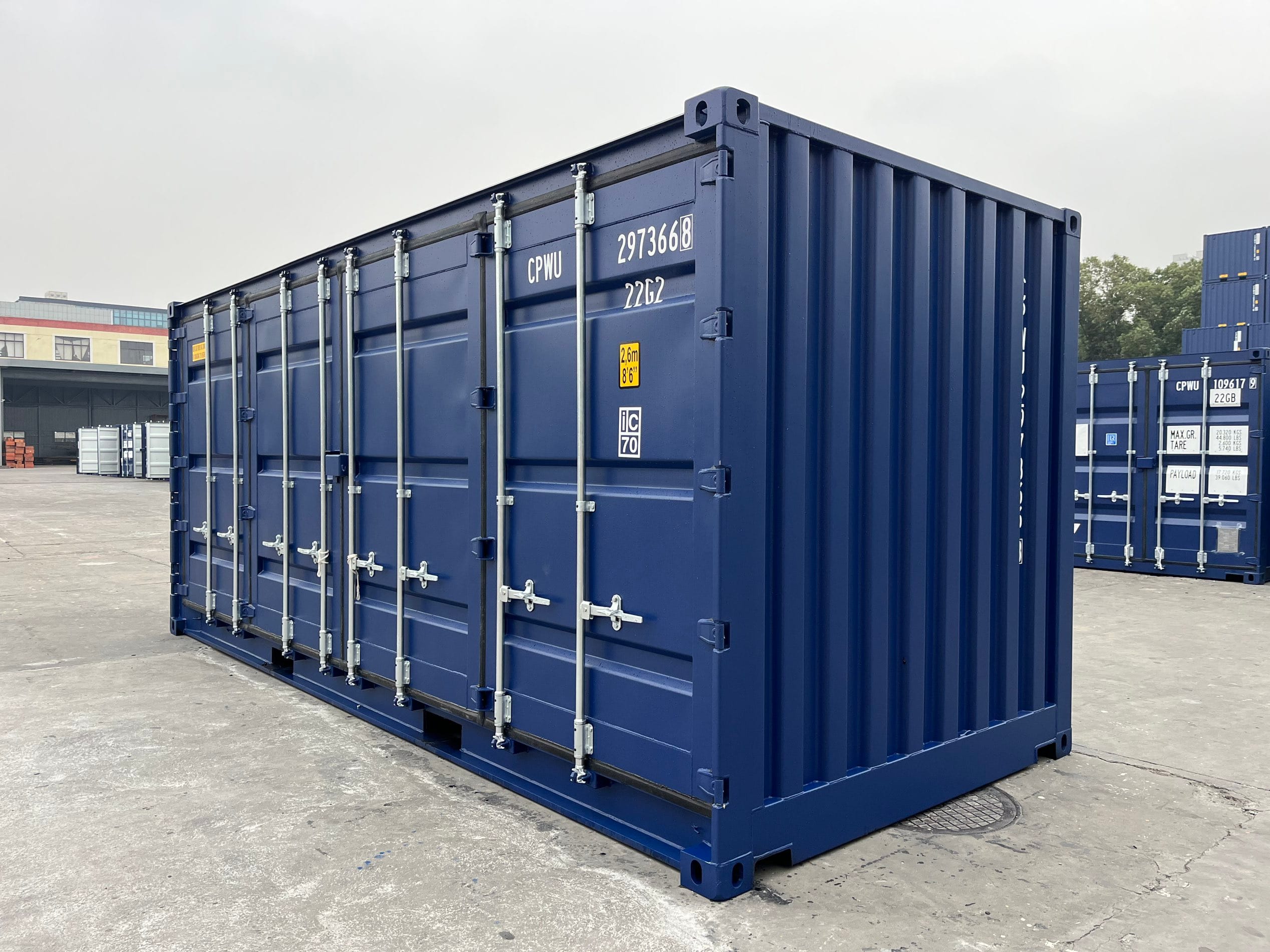 Kontener Morski One Way 2026r 20'OS open side